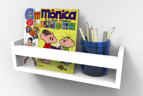 Prateleira Para Livros Infantil Quarto Montessoriano 40cm