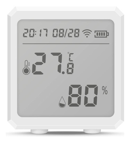 Sensor Digital De Temperatura Y Humedad Wifi A Pila
