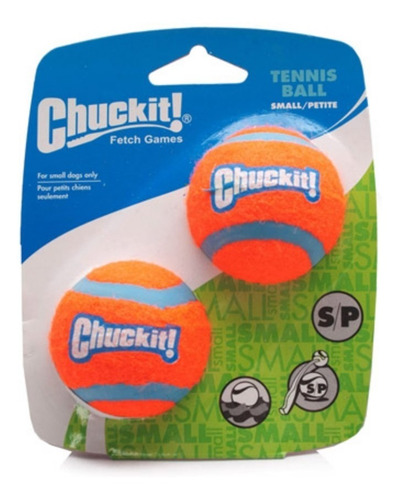 Chuckit Pelota Tennis 2 Unidades Small