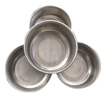 Comprar 15 Moldes Medianos Para Flan Individual De Acero Inoxidable 