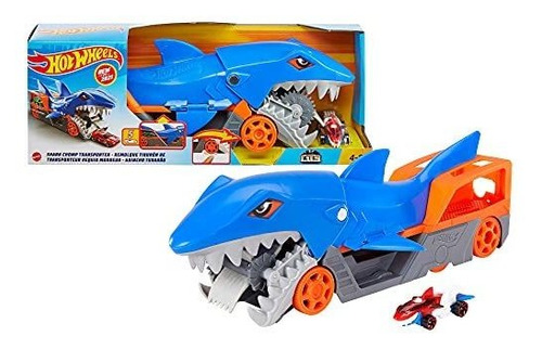 Set De Juego Hot Wheels Shark Chomp Transporter One