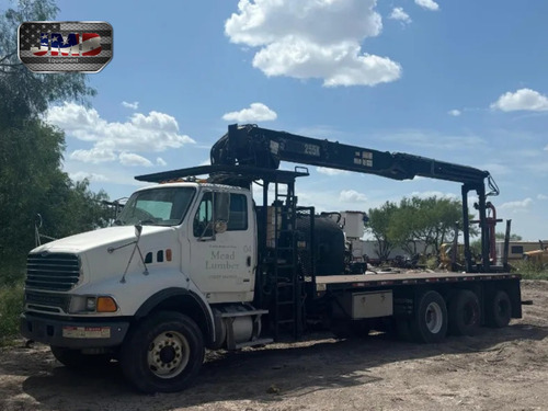 Grúa Articulada Hiab Sobre Camión Sterling 2005