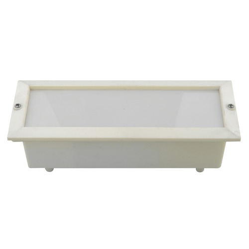 Luminaria Para Embutir Exterior Indivor 1622 Blanca