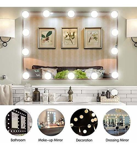 Vanity Mirror Lights 14 Pcs Dimmable Led Makeup Light