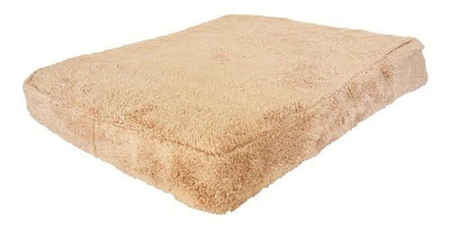 Imagen 3 de 7 de Cama Perro Colchones Para Perro Corderito 50x60 Beige