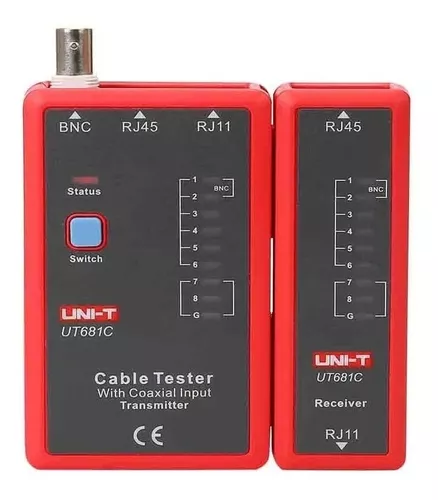 Tester Cable De Red Utp O Ftpa Rj45 Y Rj11 Hasta 300 M - Dy