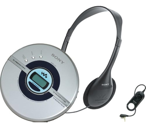 Reproductor De Cd Portátil Walkman Sony D-fj200 Con Sintoniz