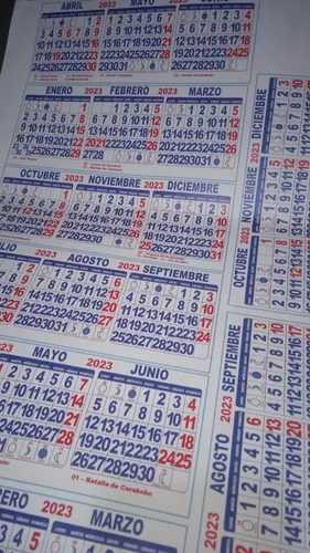 Calendarios/almanaques 2023