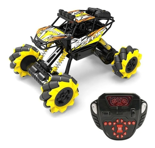 Top Race Carro Control Remoto Todo Terreno 4wd Rc Monster