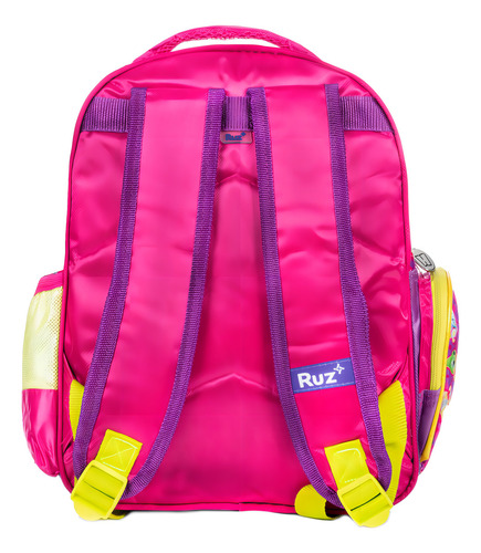 Mochila Hatchimals Hatch Friend Kinder Ruz Color Rosa Diseño De La Tela Liso