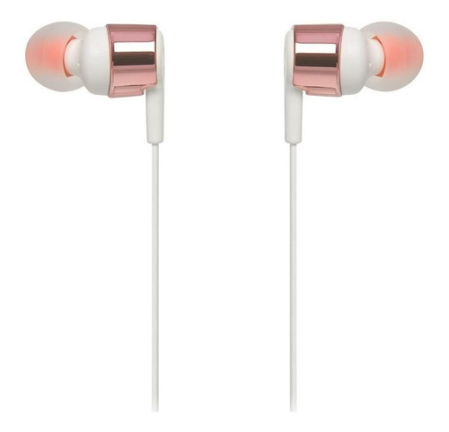 Fone de ouvido JBL Tune T210 ouro rosa