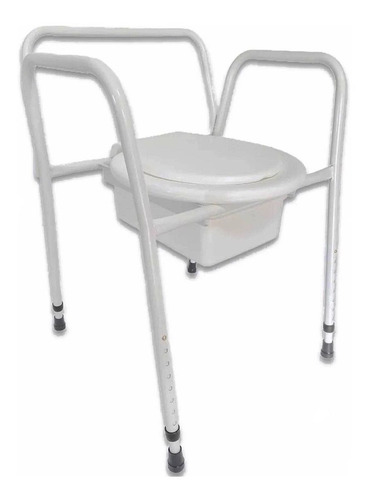 Imagen 2 de 3 de Inodoro Portátil Con Respaldo