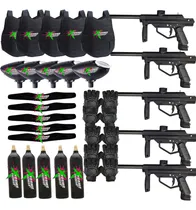 Comprar Paquete 5 Marcadora Gotcha Co2 Jt Stealth Chaleco Xchws 