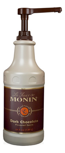 Monin, Salsa De Chocolate Oscuro 1.89 L