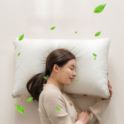Almohada De Fibra De Soja U, Suave Y Transpirable, Ideal Par