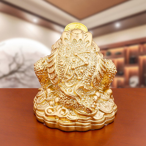 Estatua De Rana De Dinero, Decoración Feng Shui, Estilo A