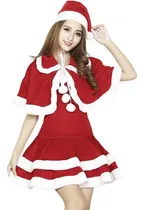 Comprar Disfraz Santa Claus Mujer Adulto, Traje Vestido Santa Claus