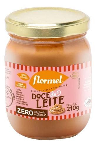 Doce de Leite Flormel Vidro 210g