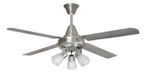 Comprar Ventilador De Techo Acero Palas Acero Inox C\u002F Spot 3 L F Cantidad De Aspas 4 Diámetro 120 Cm Frecuencia 50hz Material De Las Aspas Acero Inoxidable