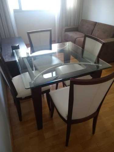 Imagem 4 de 26 de Apartamento Com 1 Dormitório Para Alugar, 40 M² Por R$ 2.150,00/mês - Moema - São Paulo/sp - Ap1013