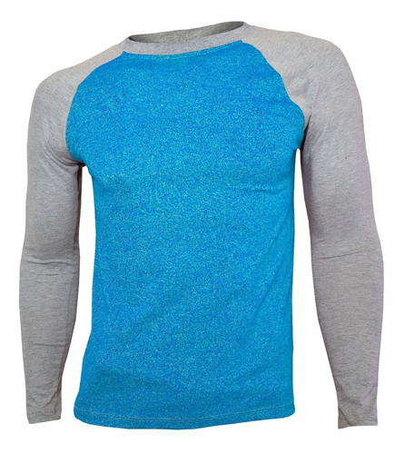 Playera Manga Ranglan Manga Larga - Karhim