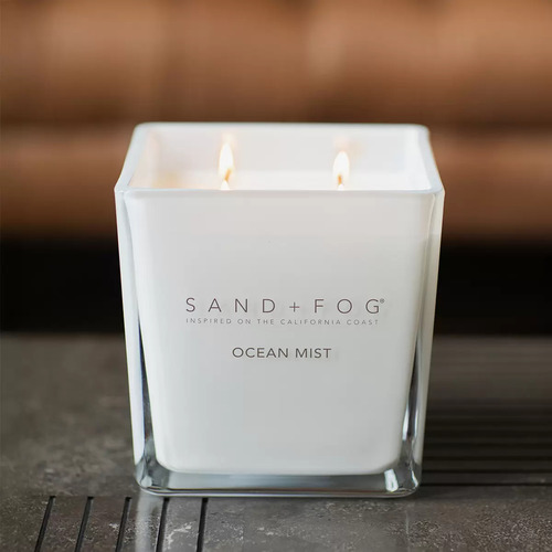 Vela Aromática- Decorativa De Lujo| Varias Fragancias| 1.6kg Blanco Ocean Mist Brisa Marina