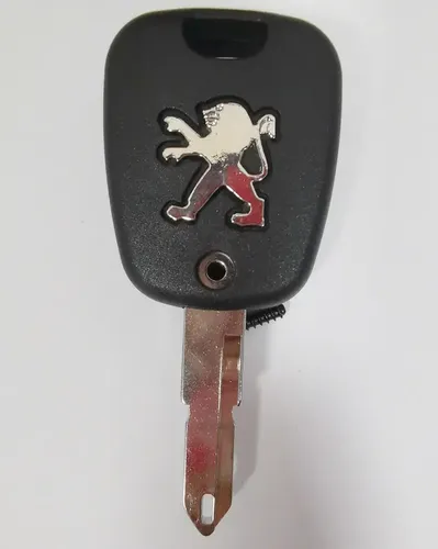 Funda De Llave Remota Plegable Modificada Con 2 Boton Para Peugeot