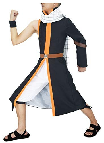 Disfraz Anime Cosplay Hombre Talla Us Con Bufanda