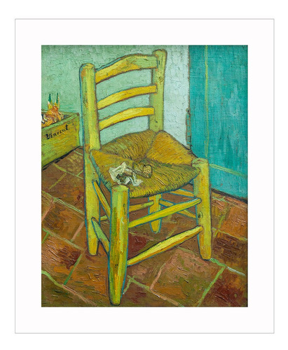 Lamina Fine Art La Silla Van Gogh 50x60 Myc