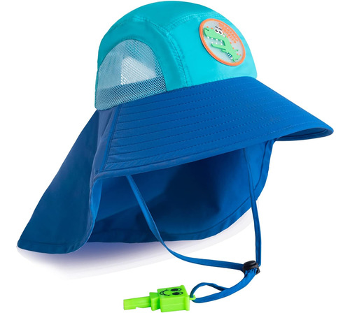 Sombrero De Sol Para Niños, Protección Uv De Verano, Sombrer