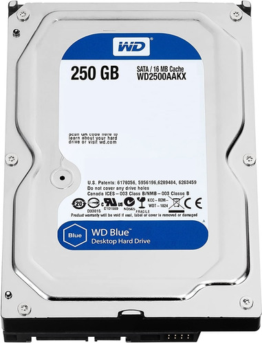 Disco Rigido 250 Gb Wd2500aakx Pc Sellados 