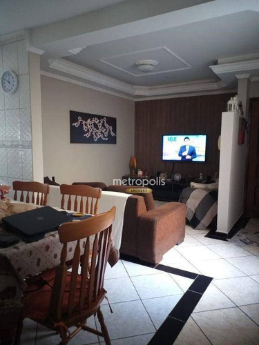 Imagem 5 de 20 de Cobertura À Venda, 154 M² Por R$ 448.000,00 - Vila Camilópolis - Santo André/sp - Co0467