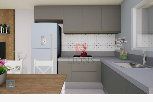 Imagem 5 de 15 de Casa Com 3 Dormitórios À Venda, 70 M² Por R$ 299.900,00 - Palermo - Gravataí/rs - Ca1394