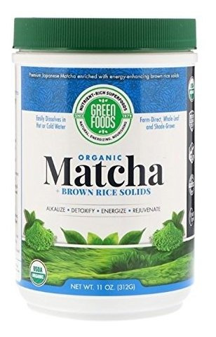 Green Foods Matcha Té Verde, 11 Onzas