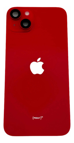 Tapa Trasera iPhone 14 Plus Rojo Red + Nfc Magsafe + Flash