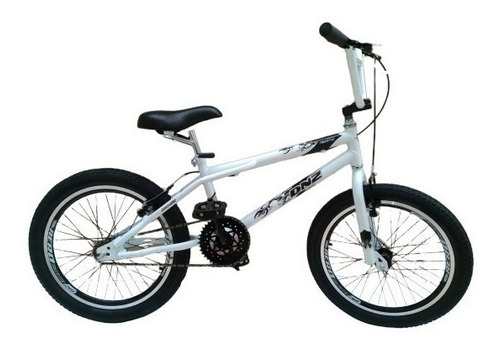 BMX DNZ Cross Aero freios v-brakes cor branco