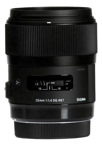 Lente Sigma 35mm F1.4 Art Dg Hsm Para Nikon Af
