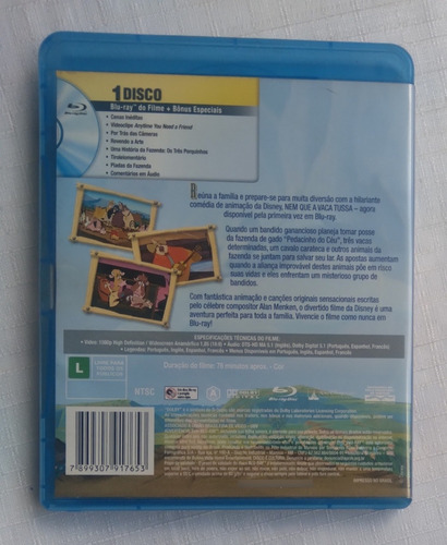 Blu-ray Nem Que A Vaca Tussa (original) (Usado)