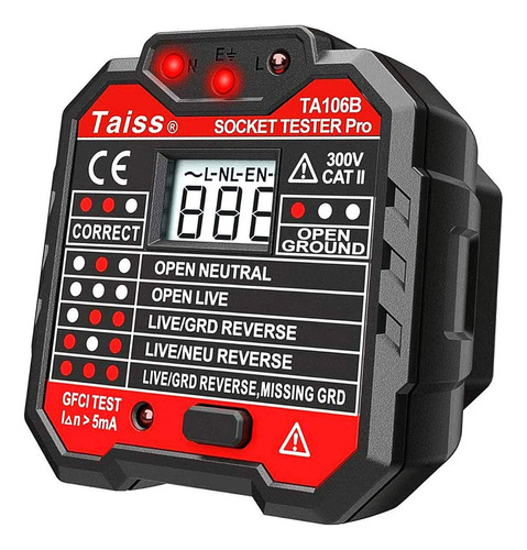 Probador Diferencial Tester De Enchufes / Master Prox