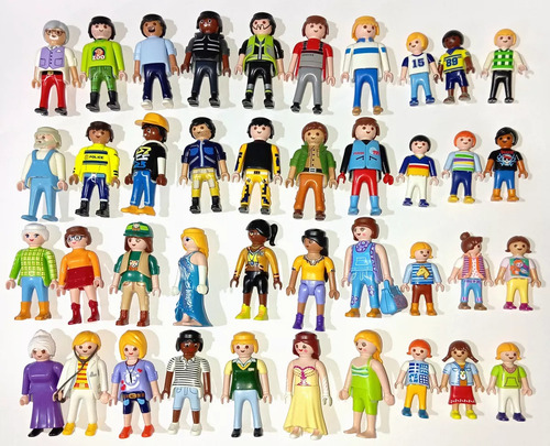 7 Pz Constelaciones Familiares Playmobil Abuelos Niños Bebé
