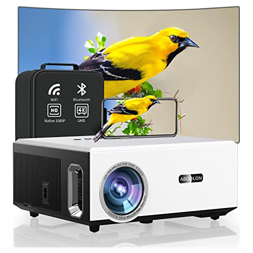 Proyector 4k Wifi Y  , 1000 Ansi, Proyector De 1080p, P...