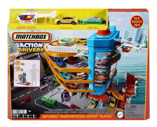 Matchbox Action Drivers Pista Transportation Center