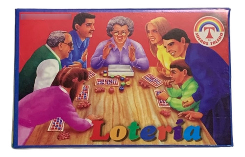 Bingo Lotería Juego Mesa Familia Diversión