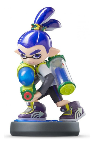 Nintendo Amiibo Splatoon Inkling Boy Azul