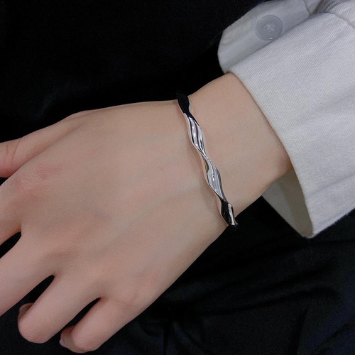Pulsera De Plata Para Mujer Pulseras Brazalete Para Mujer Br