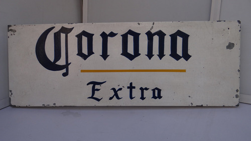 Letrero Antiguo Corona.