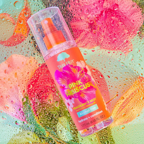 Tree Hut Pink Hibiscus Fragancia Bruma, Hidrata Y Condiciona