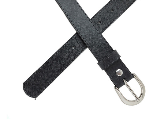 Cinto Feminino Minishell Com Passante De Metal Cor Preto Tamanho Pp