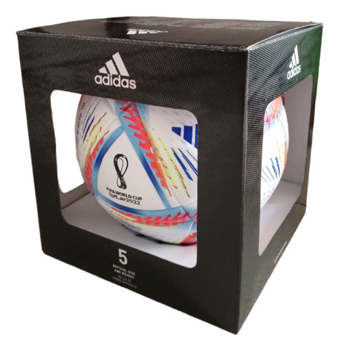 adidas Balon De Futbol Mundial Al Rihla 5 Con Caja Ss99 