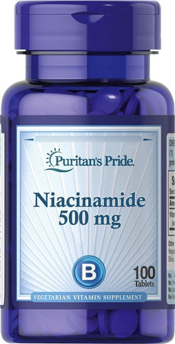 Niacin Niacinamide 500mg 100 Tablets Vitamina B3 Usa